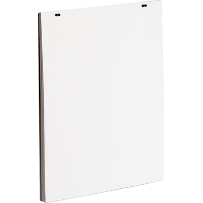 Quartet Easel Pad, 20" x 30" Plain Bond - 50 Sheets - Plain - Gummed - 15 lb (6803.89 g) Basis Weight - 20" (508 mm) x 30" (762 mm) Sheet Size - Punched - Recycled - 5 / Box STOCK PUNCHED TO FIT MOST EGAN VISUAL WALL UNITS 50/PAD