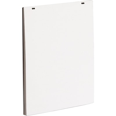 Quartet Easel Pad, 24" x 36" Plain Bond - 50 Sheets - Plain - Gummed - 15 lb (6803.89 g) Basis Weight - 24" (609.60 mm) x 36" (914.40 mm) Sheet Size - Punched - Recycled - 5 / Box 15%PCW FOR USE W/EASEL UNITS 