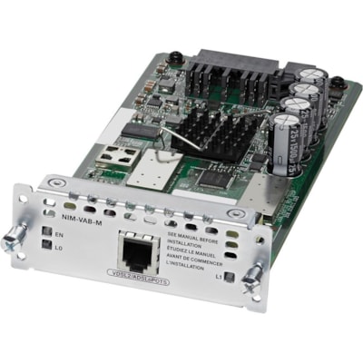 Module WAN Cisco - Pour Réseau étenduMultimodeADSLoPOTS, ADSL2+, VDSL2  ANNEX M 