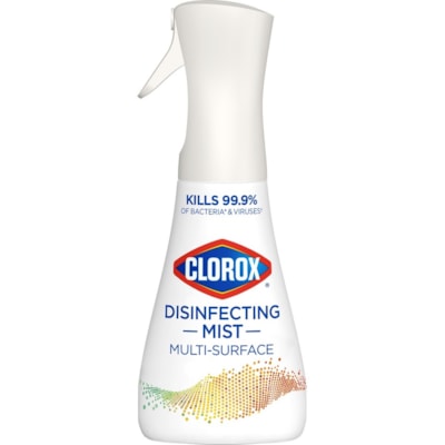 Clorox Disinfecting Mist Refill, Multi-Surface Disinfectant - 473 mL - Lemongrass Mandarin Scent - Disinfectant, Non-aerosol, Bleach-free, Odor Resistant, Freshen, Deodorize - 1 Each LEMONGRASS 