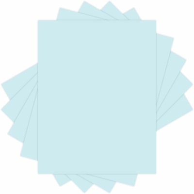 Lettermark Colors Multipurpose Paper - Blue - Letter - 8 1/2" (215.90 mm) x 11" (279.40 mm) - 20 lb (9071.85 g) Basis Weight - Smooth - Acid-free - Blue - 500 / Ream 20LB LETTER ACID FREE LASER 30% PCF SFI CERTIFIED