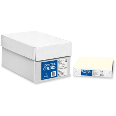 Lettermark Colors Multipurpose Paper - Cream - Letter - 8 1/2" (215.90 mm) x 11" (279.40 mm) - 20 lb (9071.85 g) Basis Weight - Smooth - Acid-free - Cream - 500 / Ream 20LB LETTER ACID FREE LASER 30% PCF SFI CERTIFIED