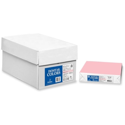 Lettermark Colors Multipurpose Paper - Pink - Letter - 8 1/2" (215.90 mm) x 11" (279.40 mm) - 20 lb (9071.85 g) Basis Weight - Smooth - Acid-free - Pink - 500 / Ream 20LB LETTER ACID FREE LASER 30% PCF SFI CERTIFIED