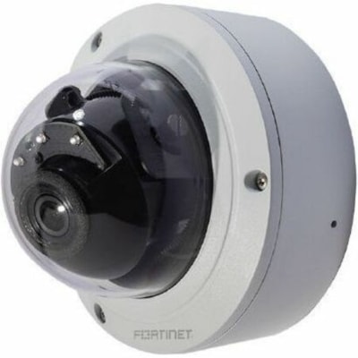 Fortinet FortiCamera CD51 5 Megapixel Indoor/Outdoor Full HD Network Camera - Dome - Black, White - 65.62 ft (20 m) Infrared Night Vision - H.265, H.264, HEVC - 1920 x 1080 - 2.8 mm Fixed Lens - 30 fps - CMOS - Wi-Fi, Bluetooth - Fast Ethernet - Wall Mount, Ceiling Mount, Conduit Mount - IK10 - IP67  PERP 