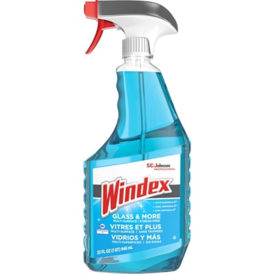 Windex® Glass Cleaner - 32 fl oz (1 quart) TRIGGER SPRAY WITH AMMONIA-D 