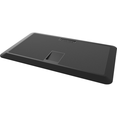 Exponent Microport Premium Anti-fatigue Mat - 29" (736.60 mm) Width x 19" (482.60 mm) Depth x 0.750" (19.05 mm) Thickness - Polyurethane - Black - 1 / Pack MEDIUM - BLACK 29 X 19 IN.