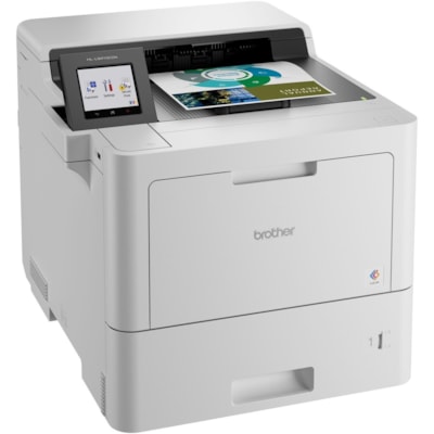 Brother Workhorse HL HL-L9410CDN Desktop Wireless Laser Printer - Color - 42 ppm Mono / 42 ppm Color - 2400 x 600 dpi Print - Automatic Duplex Print - 620 Sheets Input - Ethernet - Apple AirPrint, Mopria, Wi-Fi Direct, Brother Mobile Connect - 120000 Pages Duty Cycle - Plain Paper Print - Gigabit Et  PRNT 