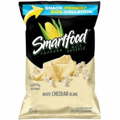 SMARTFOOD WHITE CHEDDAR 36X45G  