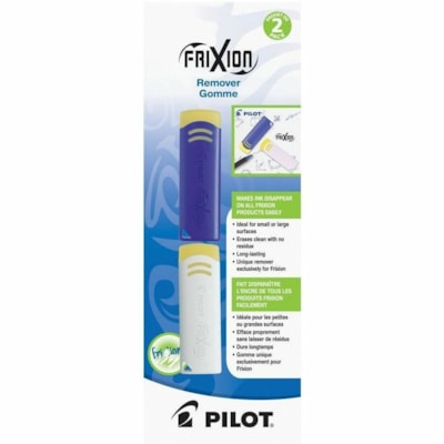 FriXion Manual Eraser - 2 / Pack ERASE CLEAN WITHOUT RESIDUE USE WITH FRIXON PRODUCTS