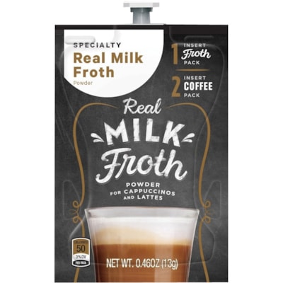 Flavia Real Milk Froth Powder - Compatible with Flavia - 72 / Box  