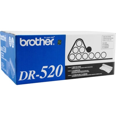 Brother DR520 Replacement Drum Unit - Laser Print Technology - 25000 - Black - 1 Each HL5250DN 25000PAGES 