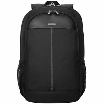 Targus Classic TBB943GL Carrying Case (Backpack) for 15" (381 mm) to 16" (406.40 mm) Notebook - Black  - Polyester Body - Handle, Shoulder Strap, Trolley Strap - 18.50" (469.90 mm) Height x 14.17" (359.92 mm) Width x 2.75" (69.85 mm) Depth - 5.28 gal (20000 mL) Volume Capacity SIC 