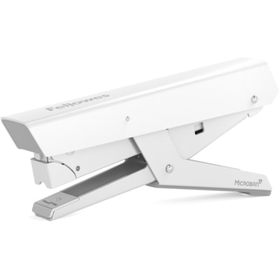 Fellowes LX890 Handheld Plier Stapler - Staples Upto 40 Sheet - Staple Size: 1/4" (6.35 mm), 5/16" (7.94 mm) - White - Metal - 1 Each LX890  40 SHEET 