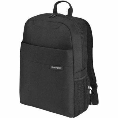 Kensington Simply Portable Lite Carrying Case (Backpack) for 16" (406.40 mm) Notebook, Accessories - Black - Mesh Fabric Body - 900D Polyester Exterior Material - 210D Nylon Interior Material - Shoulder Strap, Handle - 17.72" (450 mm) Height x 12.40" (315 mm) Width x 4.92" (125 mm) Depth - 4.23 gal   