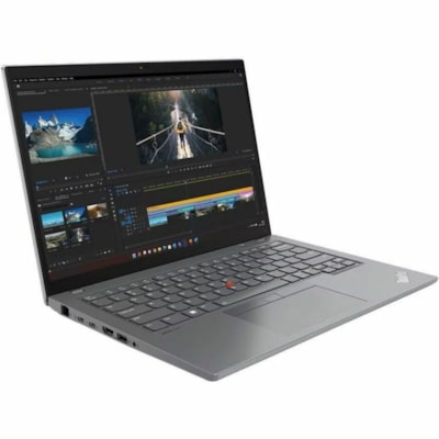 Lenovo ThinkPad T14 Gen 4 21HD0025US 14" Notebook - WUXGA - Intel Core i5 13th Gen i5-1335U - 16 GB - 256 GB SSD - English Keyboard - Storm Gray - Intel Chip - 1920 x 1200 - Windows 11 Pro - Intel Iris Xe Graphics - In-plane Switching (IPS) Technology - Front Camera/Webcam - IEEE 802.11ax Wireless L  