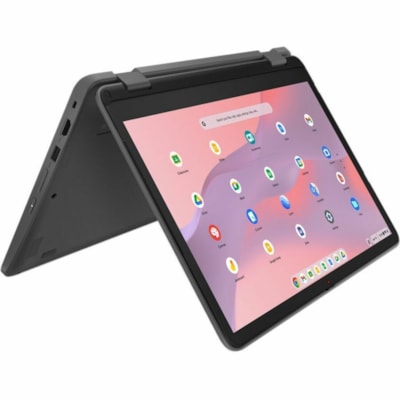 Lenovo 500e Yoga Chromebook Gen 4 82W40009US 12.2" Touchscreen Convertible 2 in 1 Chromebook - WUXGA - Intel N-Series N100 - 4 GB - 32 GB Flash Memory - English Keyboard - Graphite Gray - Intel Chip - 1920 x 1200 - ChromeOS - Intel UHD Graphics - In-plane Switching (IPS) Technology - Front Camera/We  