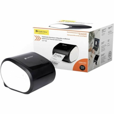 Imprimante thermique directe Entreprise - Monochrome - Impression d'étiquette - BluetoothIntekView - 4po (101.60 mm) Largeur d'étiquette - 6po (152.40 mm) Longueur d'étiquette - Pour iOS, Android THERMAL LABEL PRINTER 
