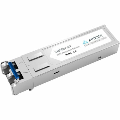 Axiom SFP Module - For Data Networking, Optical Network - 1 x LC OC-3/STM-1 Network - Twisted Pair, Optical Fiber - Single-modeOC-3/STM-1120 km Maximum Distance RPERP 