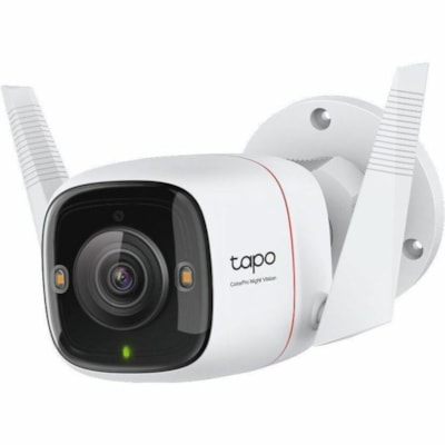 Tapo C325WB Outdoor Network Camera - Color - Color Night Vision - H.264 - 2688 x 1520 - 4.6 mm Fixed Lens - 20 fps - CMOS - Wi-Fi - Google Home, Alexa Supported - IP66 - Weather Proof, Dust Proof  PERP 