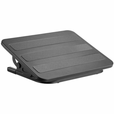 IntekView - Repose-pieds FR200 - 9,65 po (245 mm) à 15,75 po (400 mm) Hauteur réglable - Noir - Acier - 1 / Unité  