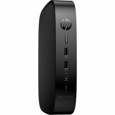 HP Pro t550 Bureau Client léger Celeron J6412 Quad-core (4 c¿urs) 2 GHz - Intel Morceau - 8 Go RAM DDR4 SDRAM - DDR4-3200/PC4-25600 - 32 Go Flash UHD Graphics - Ethernet - IEEE 802.11ax - Bluetooth 5.3 - DisplayPort - Réseasu (RJ-45) - 7 Total de ports USB - 2 Port(s) USB 2.0 - 4 2GF/8GRTC U.S. - ENGLISH LOCAL IZATION