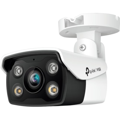 TP-Link VIGI VIGI C340 4 Megapixel Outdoor Network Camera - Color - Bullet - 98.43 ft (30 m) Infrared/Color Night Vision - H.265+, H.265, H.264+, H.264, H.264 (MP), H.264 HP, H.265 (MP) - 2560 x 1440 - 4 mm Fixed Lens - 30 fps - CMOS - IP66 - Weather Proof, Water Proof  PERP 