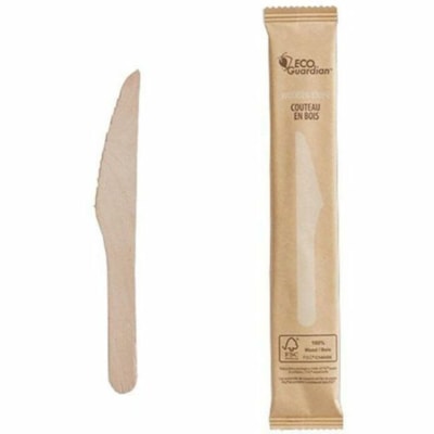 Eco Guardian Knife - Knife - Wood - 600 WRAPPED /COMPOSTABLE 