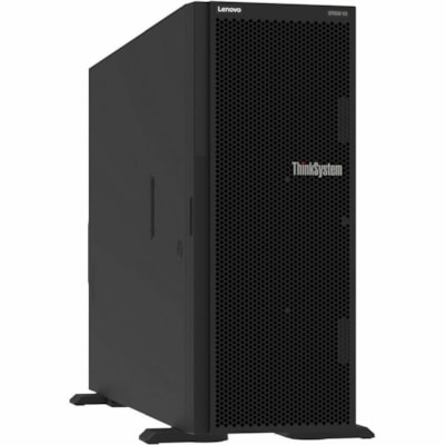 Lenovo ThinkSystem ST650 V3 7D7A1005NA 4U Tower Server - 1 Xeon Silver 4416+ 2 GHz - 32 GB RAM - Serial ATA, 12Gb/s SAS Controller - Intel C741 Chip - 2 Processor Support - 4 TB RAM Support - TruDDR5 - Up to 16 MB Graphic Card - 10 Gigabit Ethernet - 8 x SFF Bay(s) - Hot Swappable Bays - 1 x 750 W 16+ 32GB 
