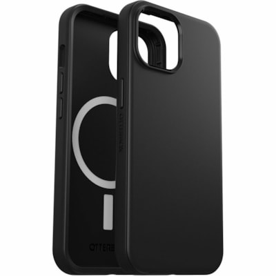 OtterBox iPhone 15, iPhone 14 & iPhone 13 Symmetry Series Case For Magsafe - For Apple iPhone 15, iPhone 14, iPhone 13 Smartphone - Black - Drop Resistant, Shock Absorbing - Polycarbonate, Synthetic Rubber - Retail  CASE 