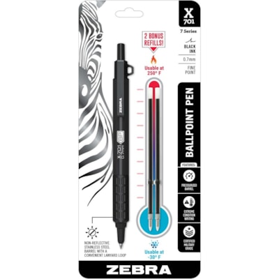 X-701 EXTREME BP RET PEN ACIER INOXYDABLE BARIL PRESSURISé