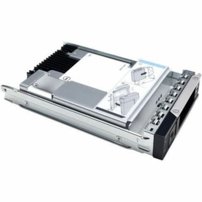 Dell 800 GB Solid State Drive - 2.5" Internal - SAS (24Gb/s SAS) - 3.5" Carrier - 512e Format  INT 