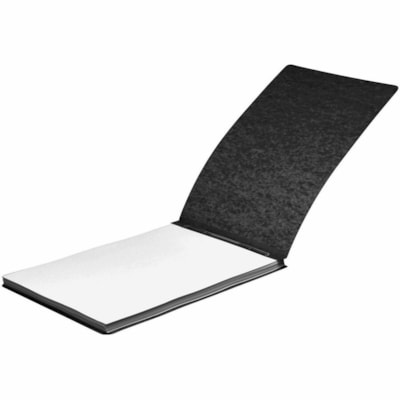 ACCO Recycled Report Cover with Fastener - 11" (279.40 mm) x 17" (431.80 mm) - 1 x Prong Fastener(s) - 3" (76.20 mm) Fastener Capacity - 20 pt. (7.04 mm) - Pressboard, Tyvek - Black - 0% Recycled - 1 Piece 2 PRONG FASTENER 8-1/2 CENTRE 3" CAP.  50% RECYCLED  30% PCW
