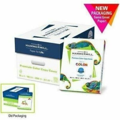 Hammermill Premium Color Copy Cover - 100 Brightness - 98% Opacity - Tabloid - 11" x 17" - 80 lb Basis Weight - Acid-free, ColorLok Technology, Jam-free - White - 1000 Sheets - 250 Sheets per Ream - 4 / Carton 80LB LEDGER PHOTOWHITE FSC CERTIFIED ACID FREE