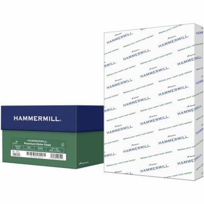 Hammermill - Papier de copie couleur 106125 - 100 Luminosité - Tabloid Extra - 12 po (304,80 mm) x 18 po (457,20 mm) - 28 lb (12700,59 g) Poids de Base - Ultra-lisse - Sans acide, Sans bourrage - Blanc photo - 500 Feuilles - 4 / Carton FSC CERTIFIÉ SANS ACIDE 