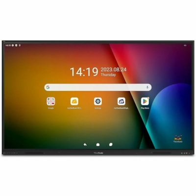 ViewSonic IFP75G1 - 75" ViewBoard Interactive Display - 75" (1905 mm) LCD - Infrared (IrDA) - Touchscreen - 16:9 Aspect Ratio - 3840 x 2160 - Direct LED - 400 cd/m² - 1,200:1, 5,000:1 Contrast Ratio - 2160p - USB - HDMI - VGA INTERACTIVE FLAT PANEL  3840 X  2160 RESOLUTION - N