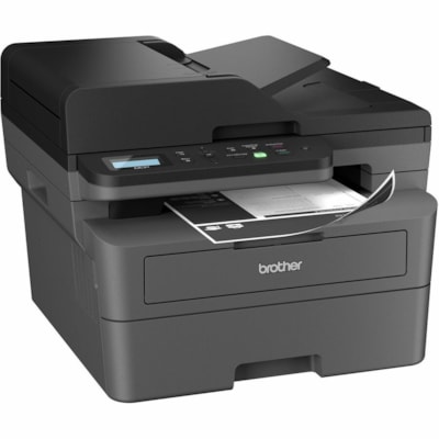 Brother DCP-L2640DW Wireless Laser Multifunction Printer - Monochrome - Gray - Copier/Printer/Scanner - 23.6 ppm Mono Print - 1200 x 1200 dpi Print - Automatic Duplex Print - Wireless LAN - Apple AirPrint, Mopria - USB - For Plain Paper Print - 1 Each  PRNT 