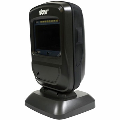 Star Micronics BSD-40U Desktop 1D/2D Barcode Scanner - Cable Connectivity - 8.66" (220 mm) Scan Distance - 1D, 2D - LED - CMOS - USB, Serial - Black - IP52 - Retail, Hospitality, Healthcare  PERP 