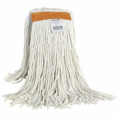 Globe Cot-Pro Cotton Narrow Band Wet Cut End Mop - 20 Oz / White - 7" (177.80 mm) Width x 18" (457.20 mm) Length - Narrow Headband, Cut Ends, Absorption - Cotton - White - 1.25 lb (566.99 g) - 1 Case EXCELLENT ABSORBENCY & RELEASE NOT LAUNDERABLE