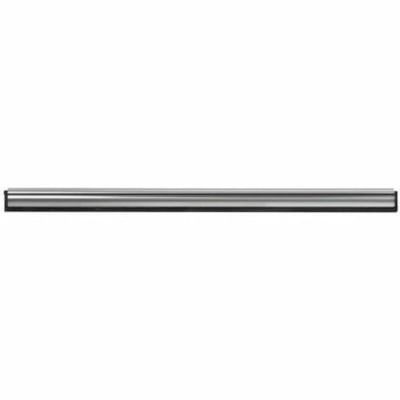 Globe - 4434 - Pour Raclette - Noir, Argenté - Acier inoxydable - hauteur de 0,50 po (12,70 mm) x largeur de 1 po (25,40 mm) x longueur de 14 po (355,60 mm) - 10 / emballage FOR WINDOW SQUEEGEE STAINLESS STEEL CHANNEL