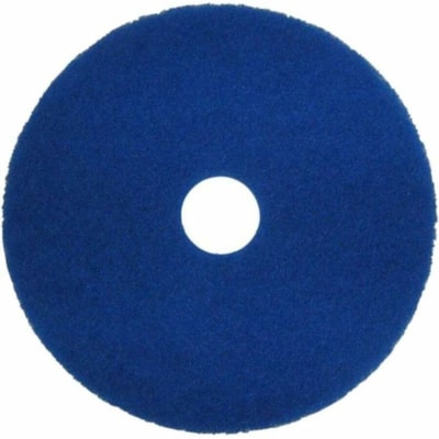 Globe - Tampons nettoyants bleus - Tampon de 16" de diamètre / Bleu - diamètre de 16 po (406,40 mm) - Sol, Nettoyage, Récurage350 tr/min Vitesse supportée - Détacheur de saletés, Essuie liquides renversés, Élimine les marques d'usure, Robuste, R&eacut POUR NETTOYAGE GÉNÉRAL MACHINES JUSQU'à 350 TR/MIN