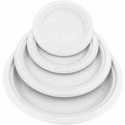 Globe - Nappe 6021 - diamètre de 7 po (177,80 mm) - 1000 / Étui COMPOSTABLE 