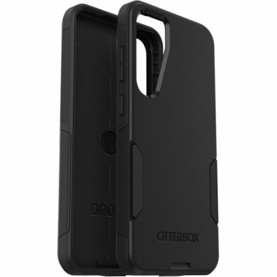 OtterBox Galaxy S24+ Case Commuter Series - For Samsung Galaxy S24+ Smartphone - Textured Sides - Black - Shock Absorbing, Drop Resistant, Dust Resistant, Dirt Resistant, Bump Resistant, Scrape Resistant, Scratch Resistant, Impact Absorbing - Thermoplastic Elastomer (TPE), Polycarbonate, Plastic - W  CASE 