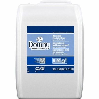 Downy Pro Fabric Softener - Dye and Perfume Free - For Fabric, Hotel, Nursing Home, Laundry - Concentrate - Liquid - 18.93 L - Dye-free, Fragrance-free - 1 Each 18.9L  CONCENTRATED LIQUID FABRIC SOFTENER