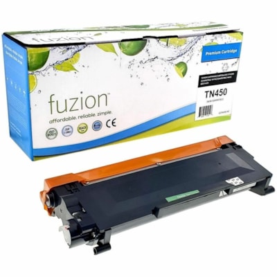 fuzion Premium Laser Toner Cartridge (TN450, 200206P, 73397-00) - Black Pack - 2600 COMP TNR BLACK 2600