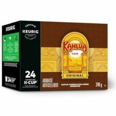 Kahlua K-Cup Original Light Roast Blend - Compatible with Keurig Brewer - Regular, American - Light - K-Cup - Original - 24 / Box  