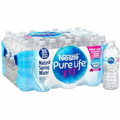 Pure Life - Eau embouteillée - Prête à boire - 500 mL - 35 / Étui BOTTLED WATER 