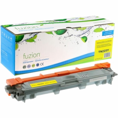 Cartouche toner Premium Laser (TN221Y, TN225Y) - Jaune fuzion JAUNE 2200