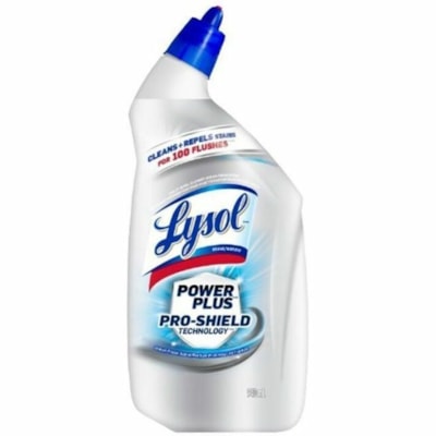 Lysol Disinfectant PowerPlus Toilet Bowl Cleaner - For Toilet Bowl - 31.8 fl oz (1 quart) - Ocean Fresh Scent Width - Non-sticky, Bleach-free, Disinfectant - 1 Unit OCEAN FRESH 