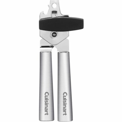 Cuisinart - Ouvre-boîte manuel Fusion Pro - Lavable au lave-vaisselle, Résistants - Acier inoxydable DURABLE STAINLESS STEEL DISHWASHER SAFE