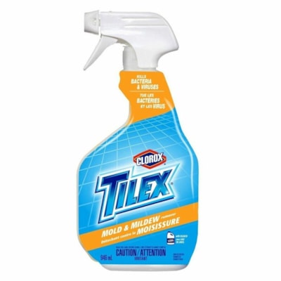 Tilex Mildew Remover - Liquid - 32 fl oz (1 quart) - Bleach, Marine, Herbaceous Scent Width - Clear, Pale Yellow - 9 / Pack  